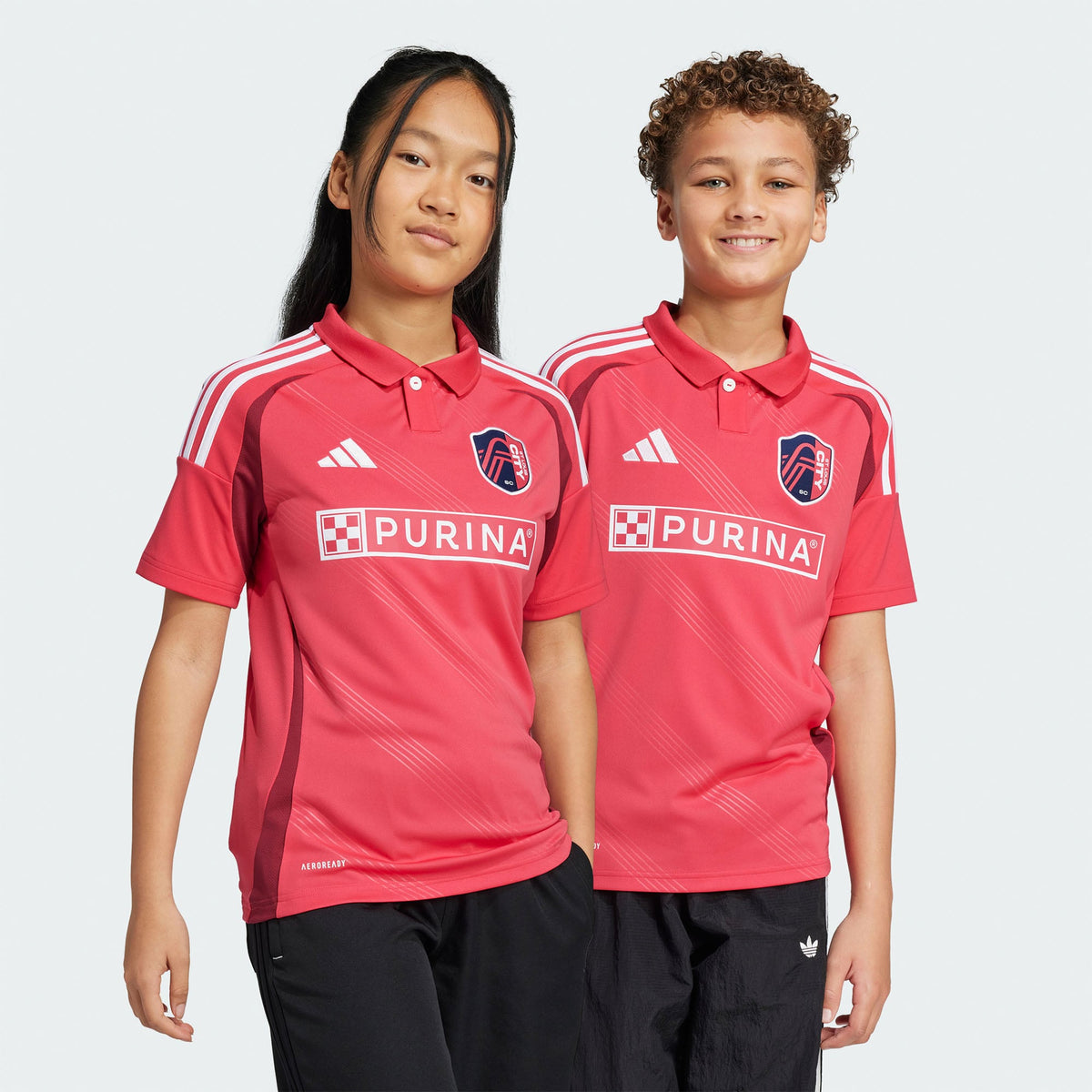 Youth St. Louis City SC Red 2025 Forever CITY Red Replica Jersey