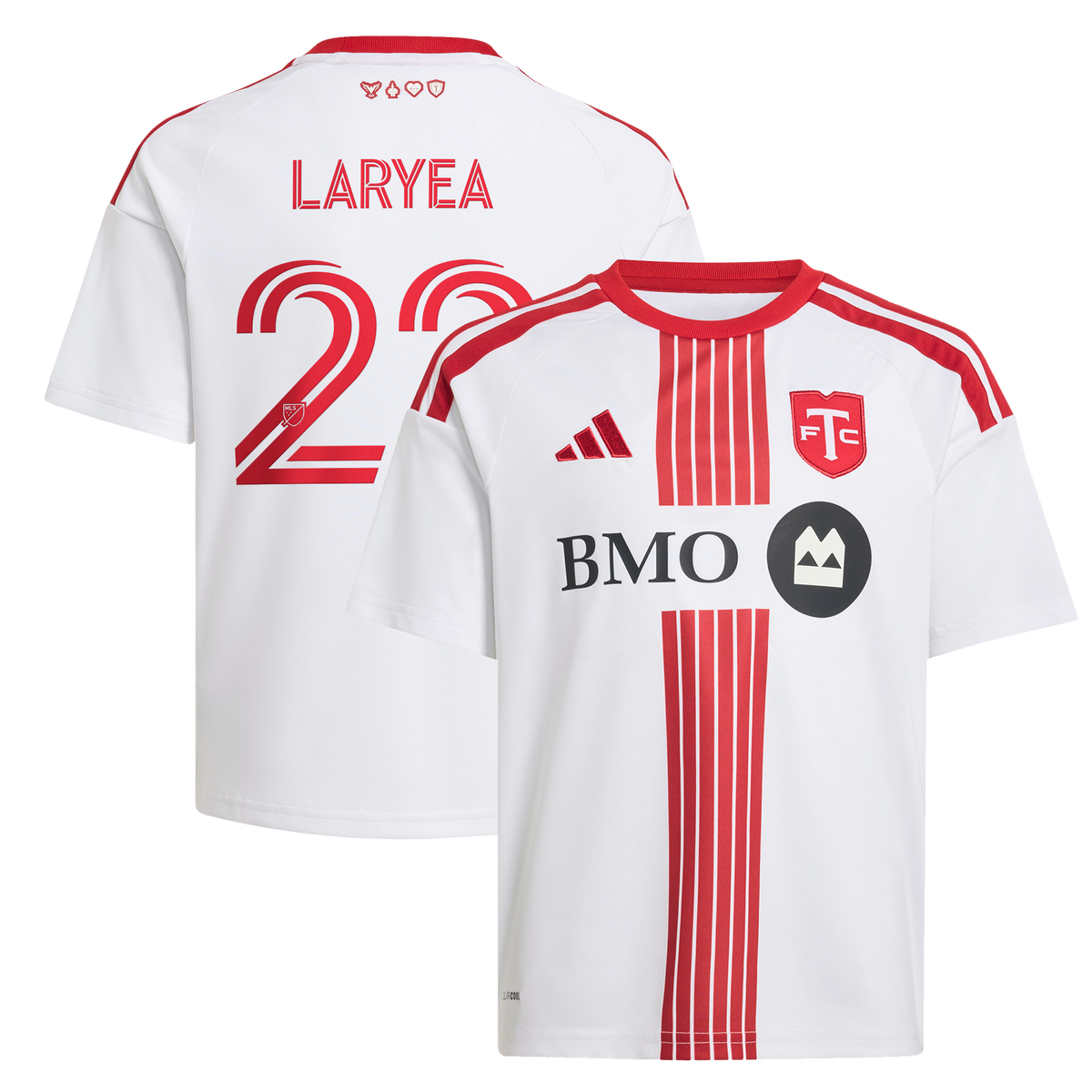 Youth Toronto FC Richie Laryea White 2026 Winter Kit Replica Jersey