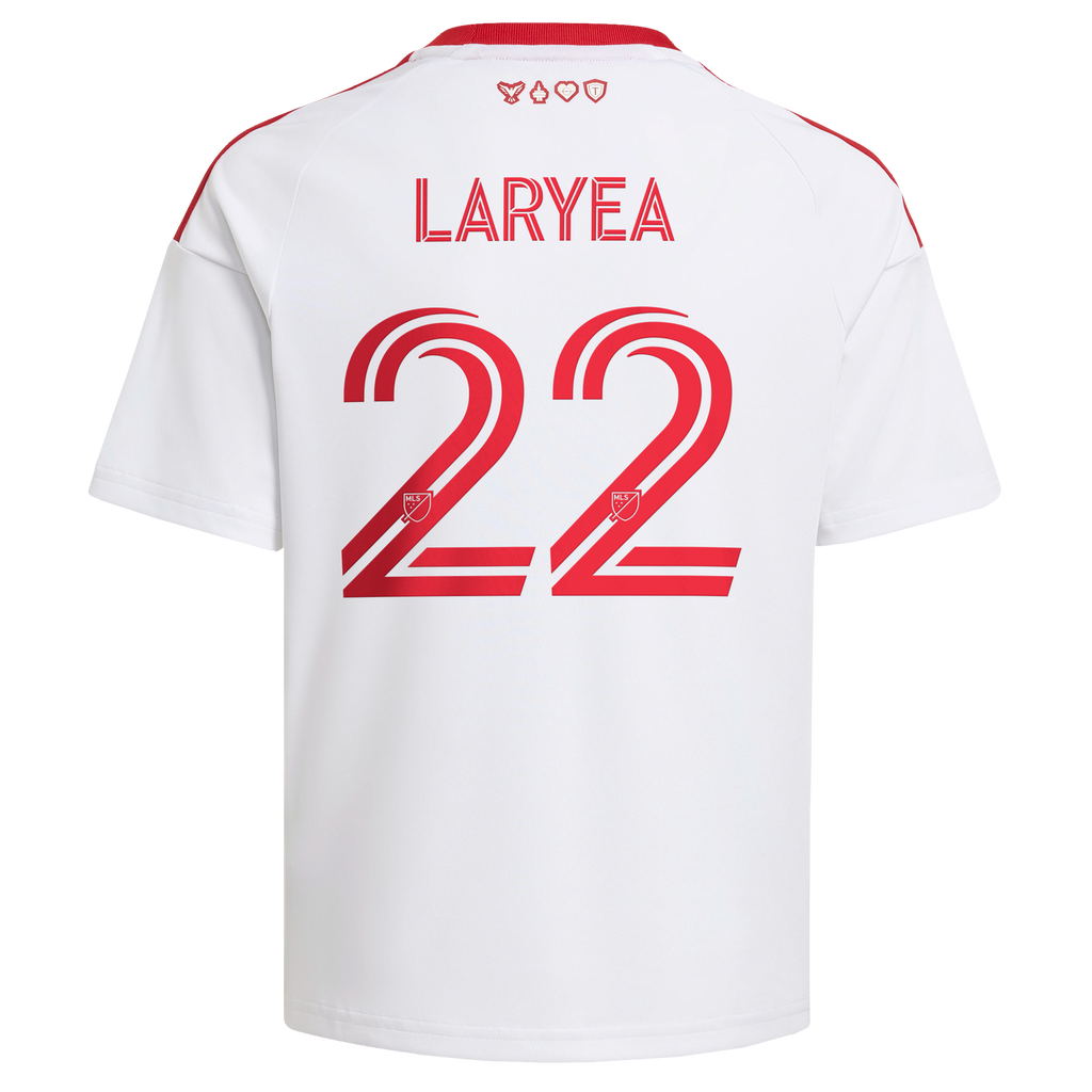 Youth Toronto FC Richie Laryea White 2026 Winter Kit Replica Jersey