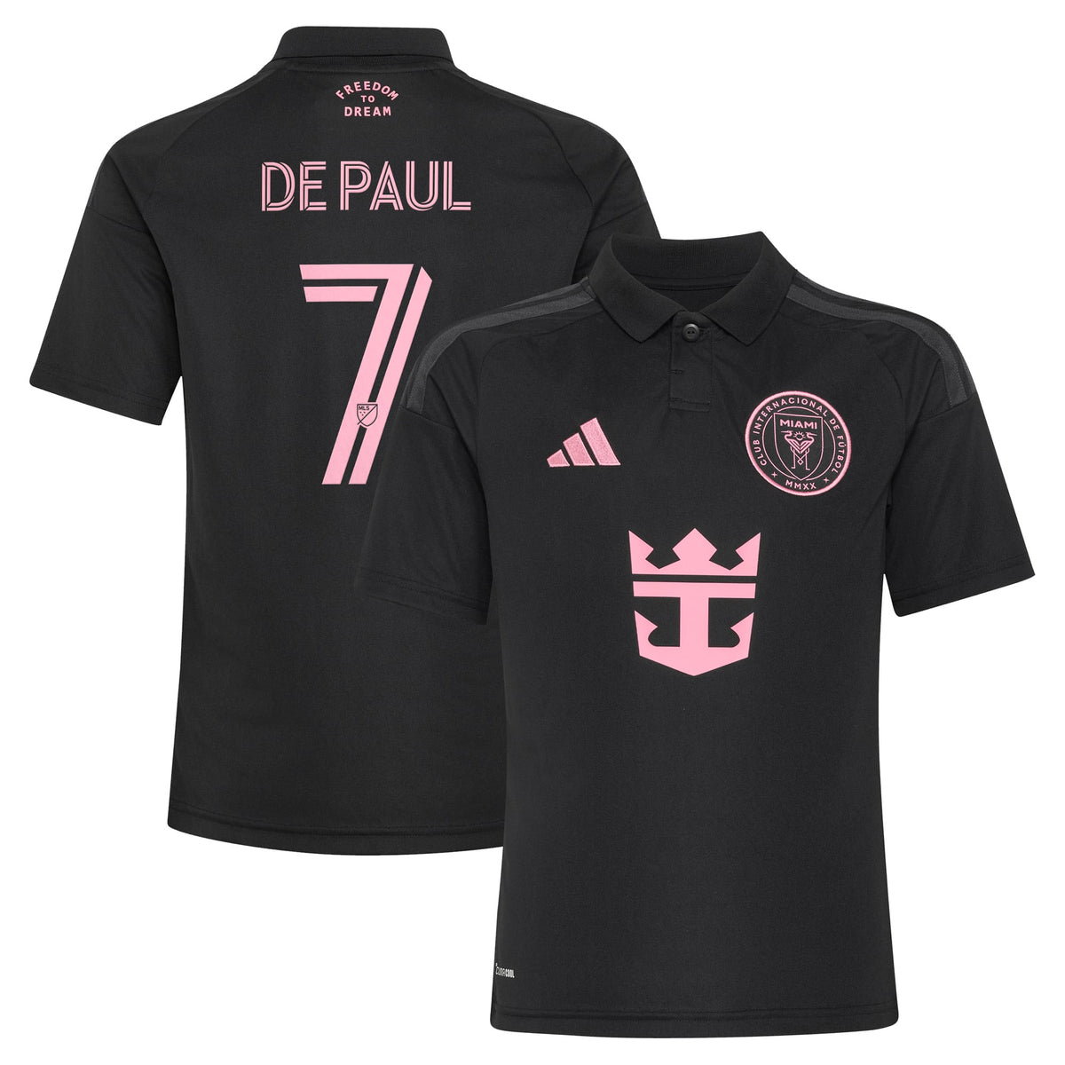 Youth Inter Miami CF Rodrigo De Paul Black 2026 Presagio Replica Jersey