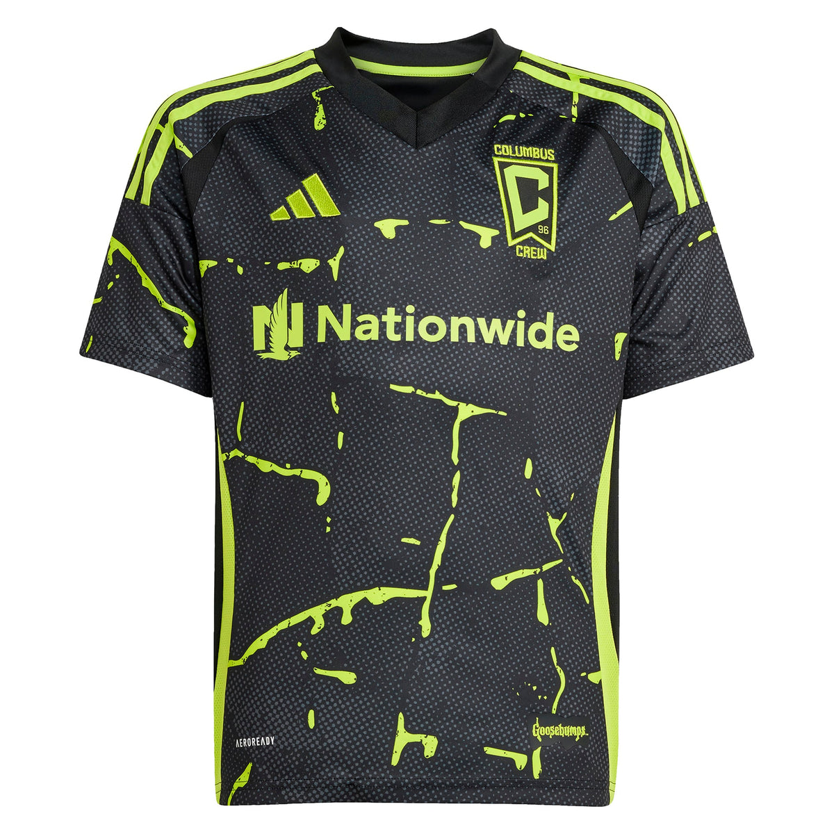 Youth Columbus Crew Sean Zawadzki Black 2025 The Goosebumps Kit Replica Player Jersey