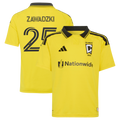 Youth Columbus Crew Sean Zawadzki Yellow 2026 The Crafted for Excellence Kit Replica Jersey