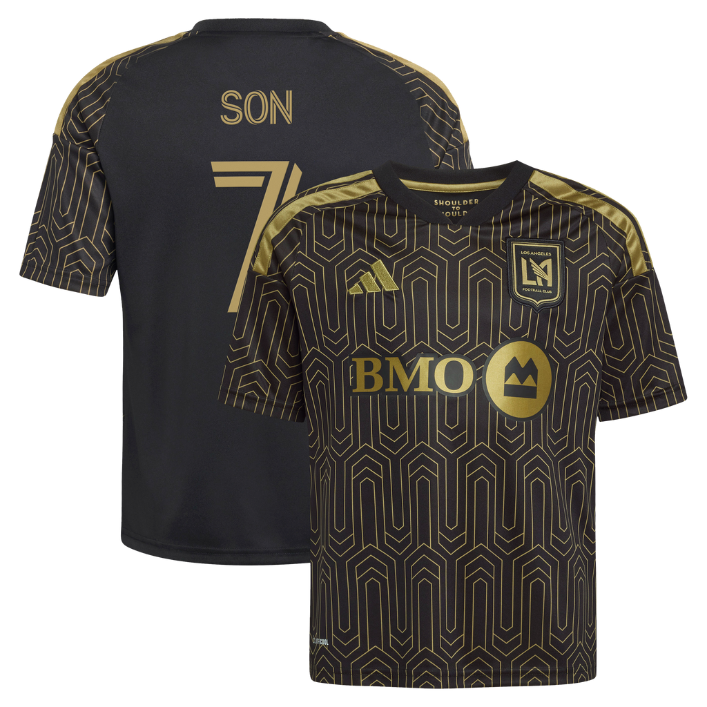 Youth LAFC Son Heung-Min Black 2026 Primary Kit Replica Jersey