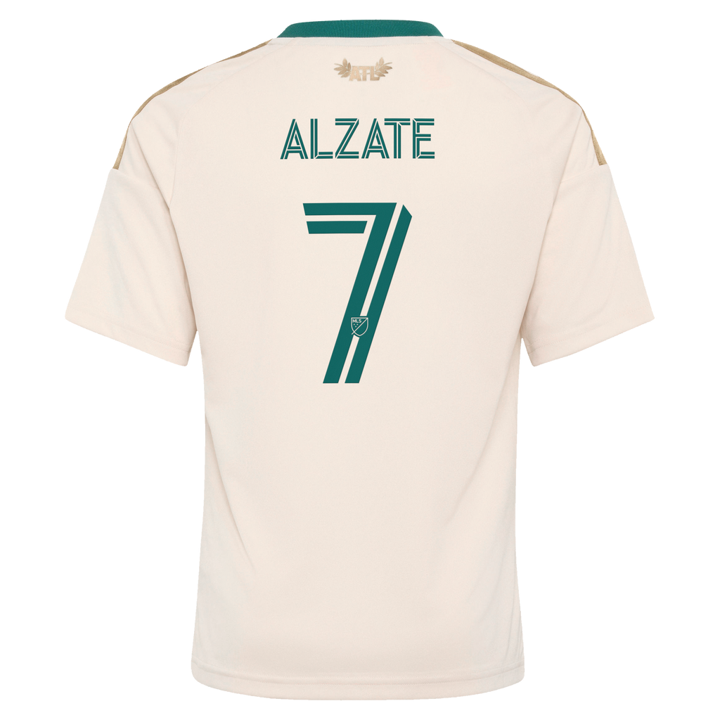 Youth Atlanta United FC Steven Alzate Tan 2026 Spirit of '96 Replica Jersey