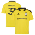 Youth Columbus Crew Steven Moreira Yellow 2026 The Crafted for Excellence Kit Replica Jersey