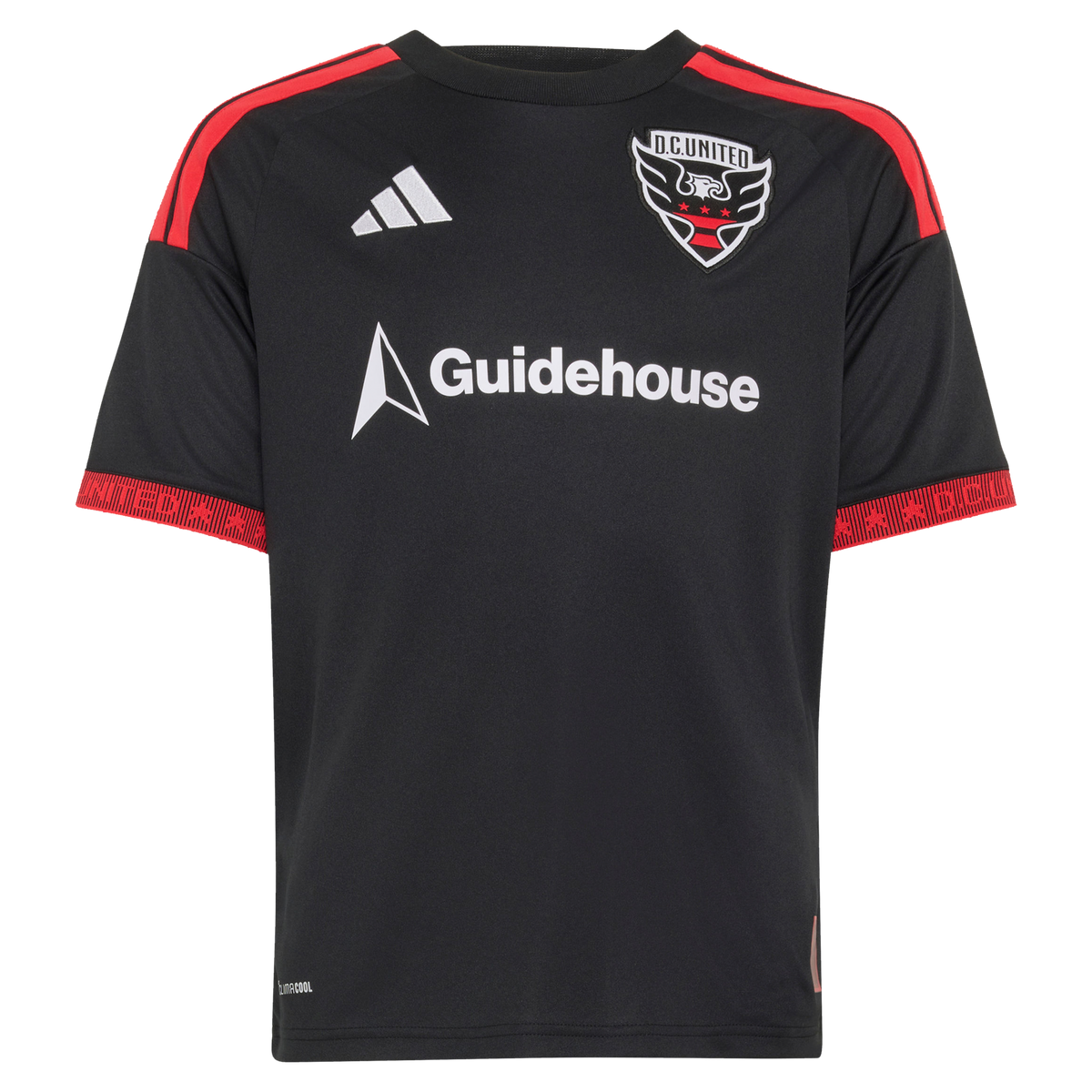 Youth D.C. United Tai Baribo Black 2026 Black-and-Red Kit Replica Jersey