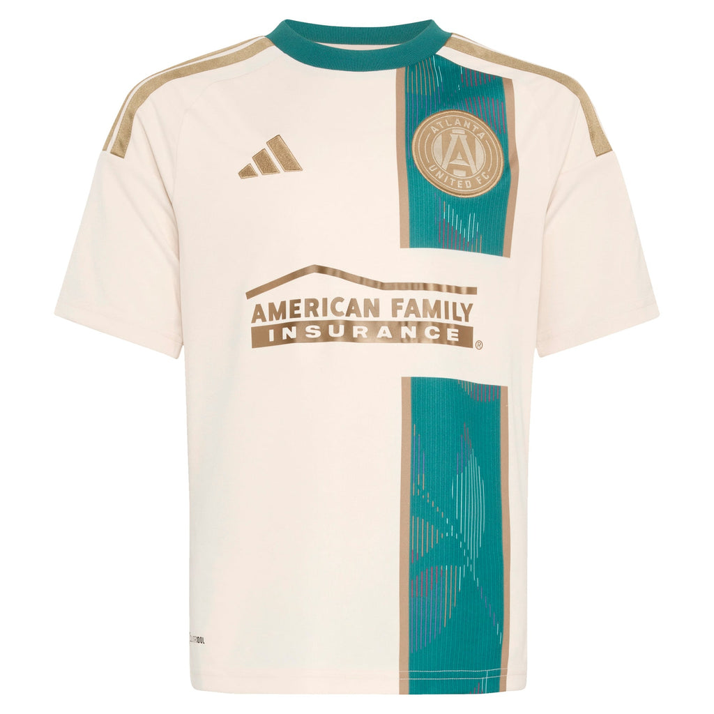 Youth Atlanta United FC Tan 2026 Spirit of ‘96 Replica Jersey