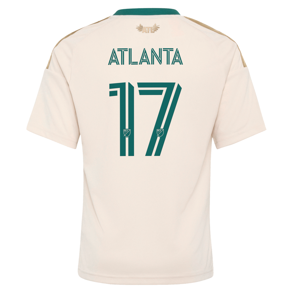 Youth Atlanta United FC Tan 2026 Spirit of '96 Replica Jersey