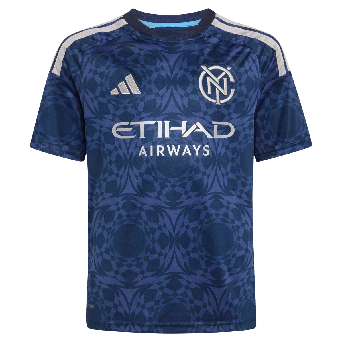 Youth New York City FC Tayvon Gray Blue 2026 The All Nations Kit Replica Jersey