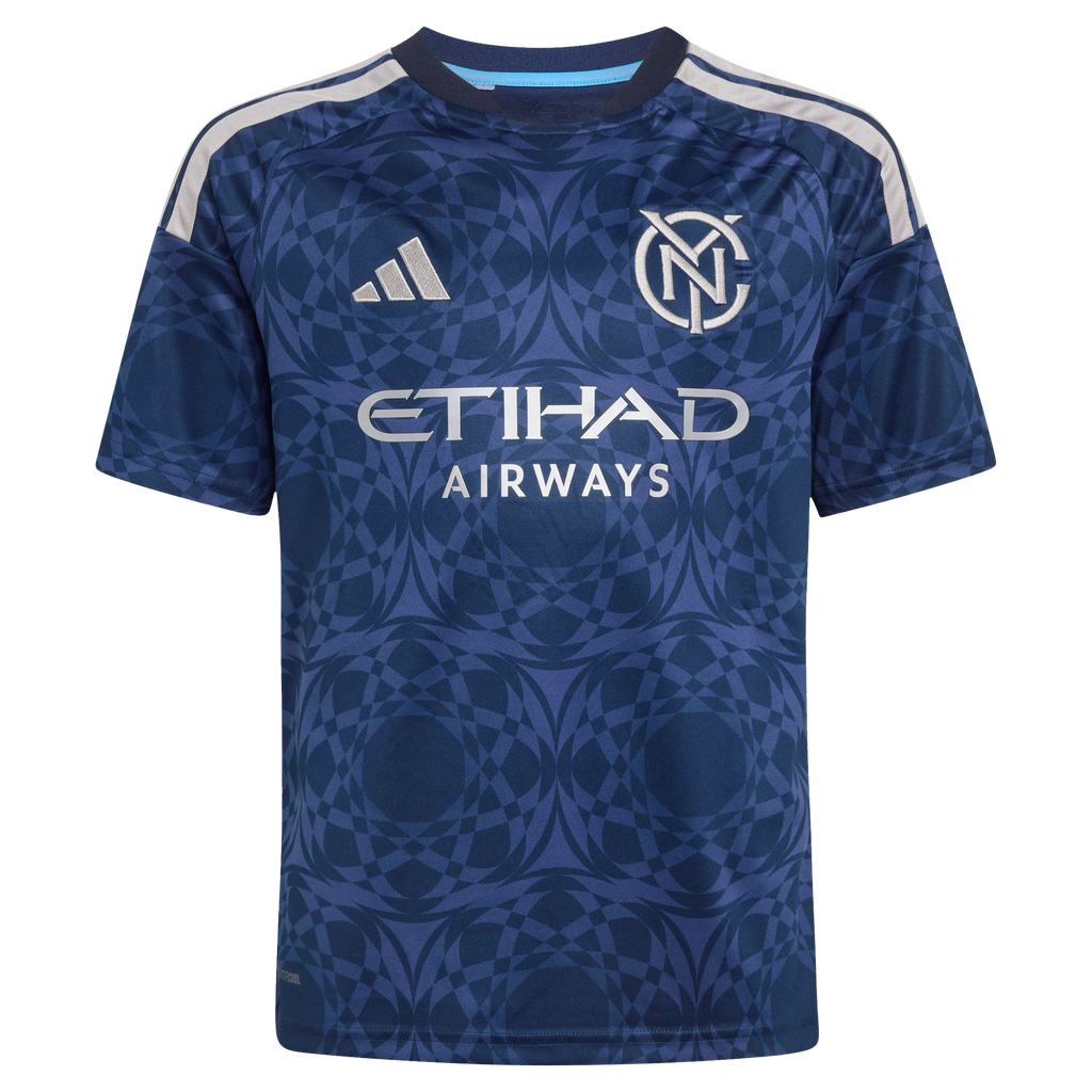 Youth New York City FC Thiago Martins Blue 2026 The All Nations Kit Replica Jersey