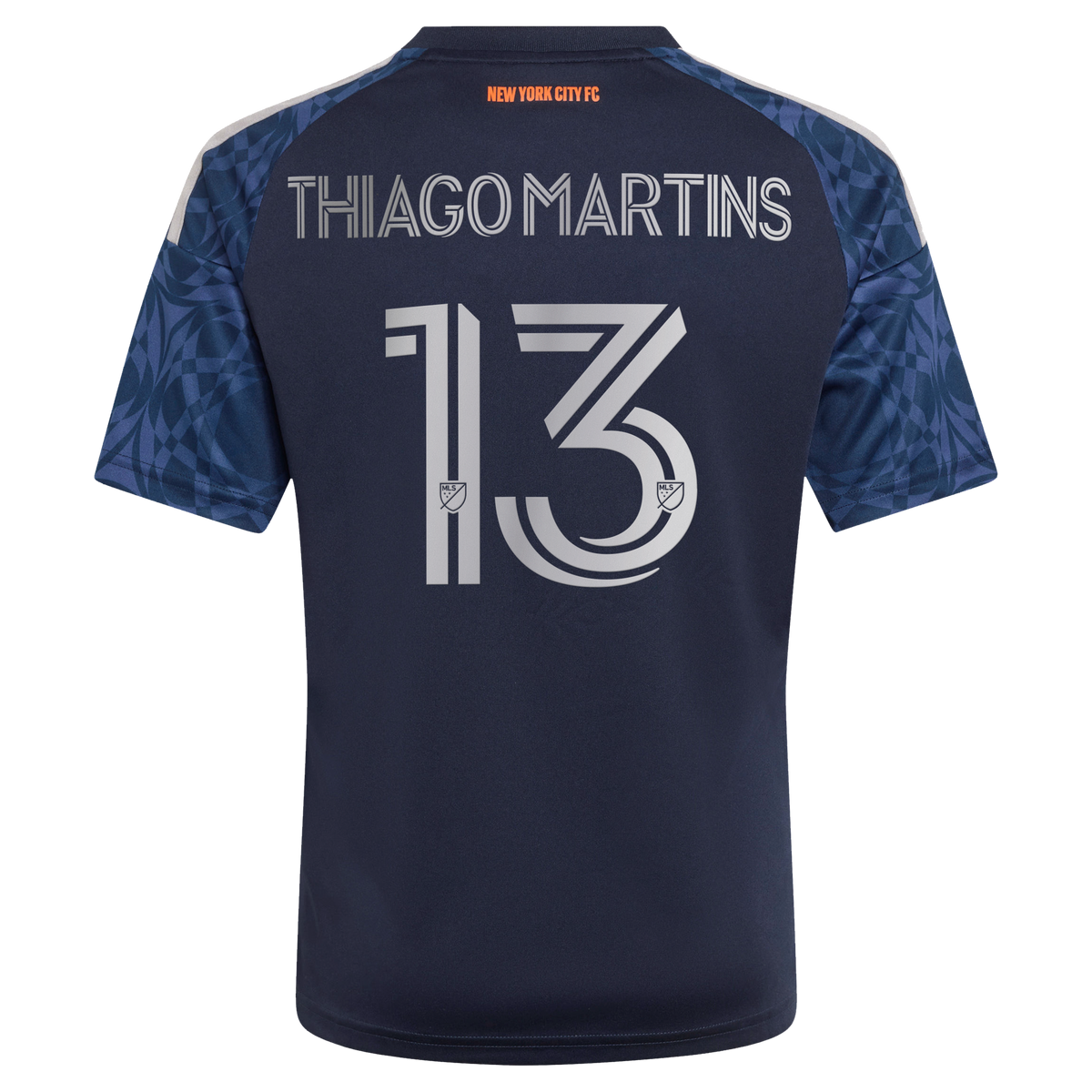 Youth New York City FC Thiago Martins Blue 2026 The All Nations Kit Replica Jersey