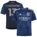 Youth New York City FC Thiago Martins Blue 2026 The All Nations Kit Replica Jersey