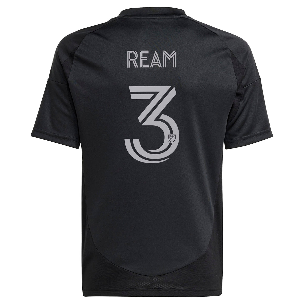 Youth Charlotte FC Tim Ream Black 2025 Fortress Kit Replica Player Jersey