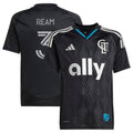 Youth Charlotte FC Tim Ream Black 2025 Fortress Kit Replica Player Jersey