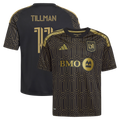 Youth LAFC Timothy Tillman Black 2026 Primary Kit Replica Jersey