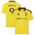 Youth Columbus Crew Wessam Abou Ali Yellow 2026 The Crafted for Excellence Kit Replica Jersey
