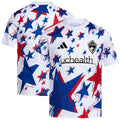 Youth Colorado Rapids White 2026 Americana Pre-Match Jersey