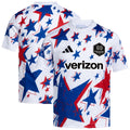 Youth Houston Dynamo FC White 2026 Americana Pre-Match Jersey