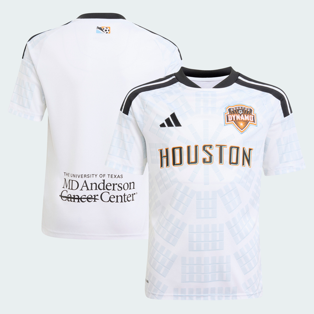 Youth Houston Dynamo FC White 2026 Archive Replica Jersey