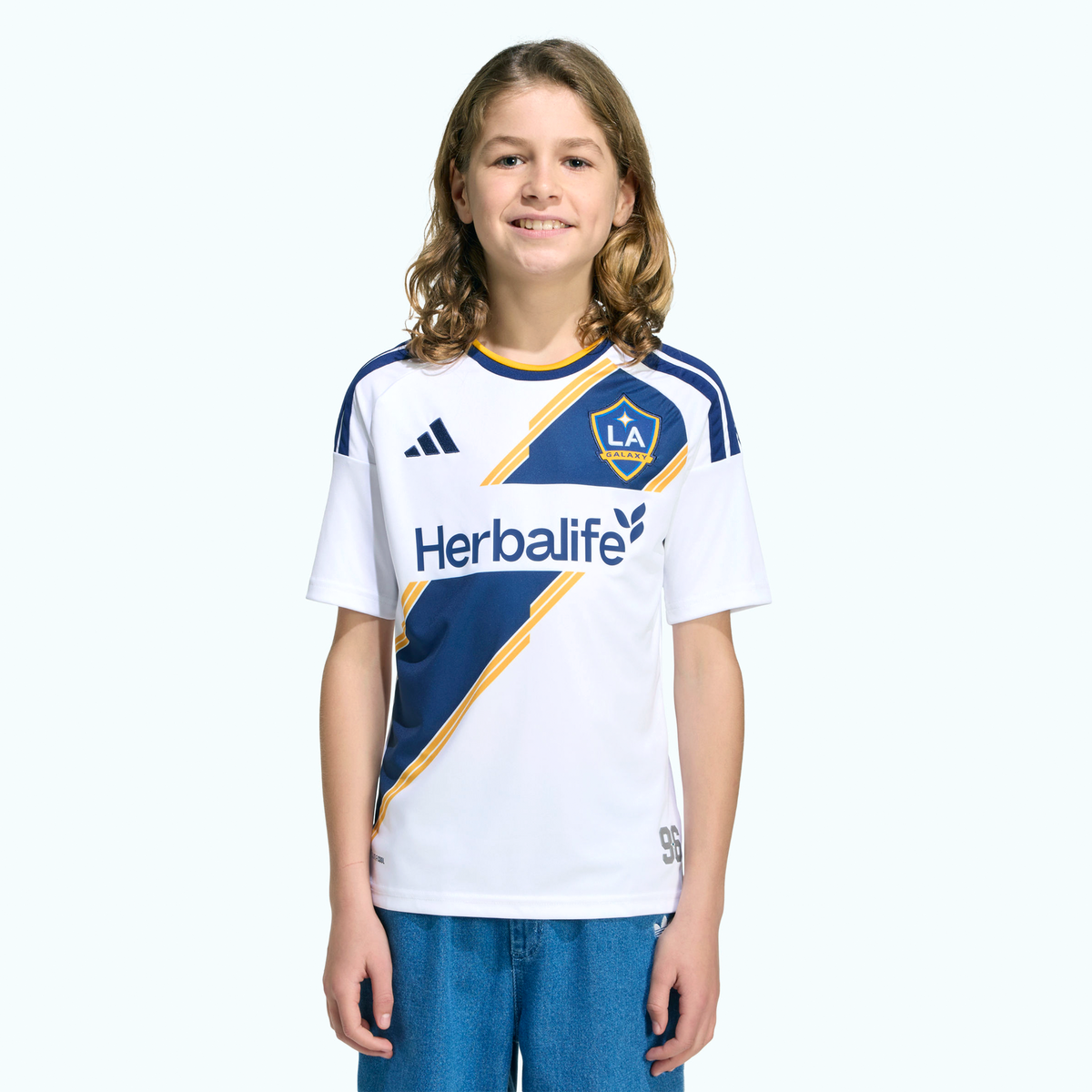 Youth LA Galaxy White 2026 The VeloCITY Kit Replica Jersey
