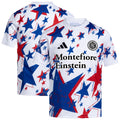 Youth New York City FC White 2026 Americana Pre-Match Jersey