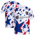 Youth Real Salt Lake White 2026 Americana Pre-Match Jersey
