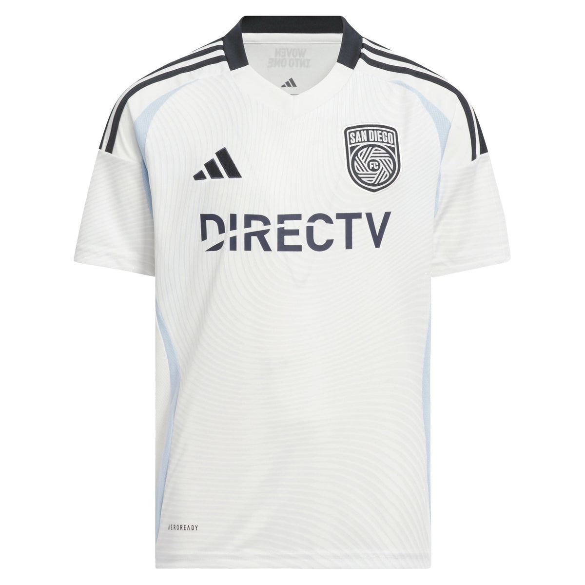 Youth San Diego FC White 2025 Woven Into One Replica Jersey