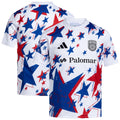 Youth San Diego FC White 2026 Americana Pre-Match Jersey