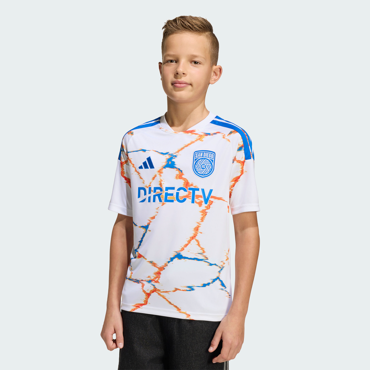 Youth San Diego FC White 2026 Unprecedented Unity Kit Replica Jersey