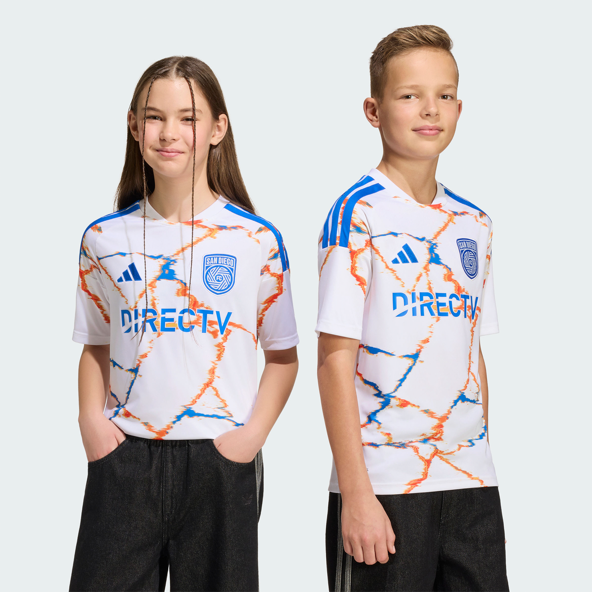 Youth San Diego FC White 2026 Unprecedented Unity Kit Replica Jersey