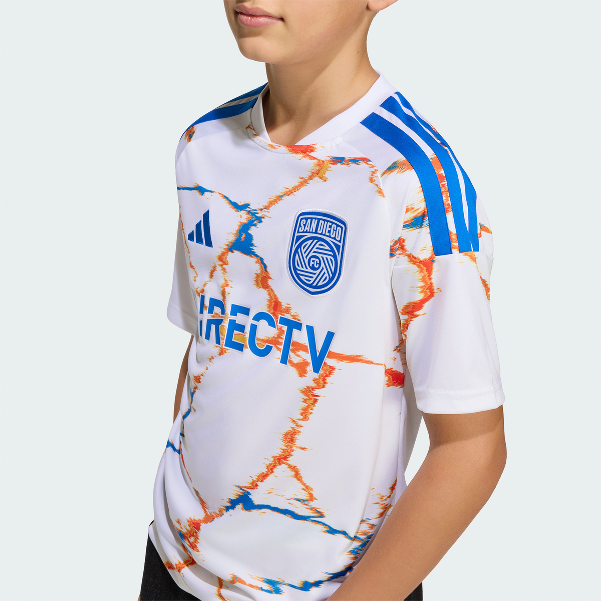Youth San Diego FC White 2026 Unprecedented Unity Kit Replica Jersey