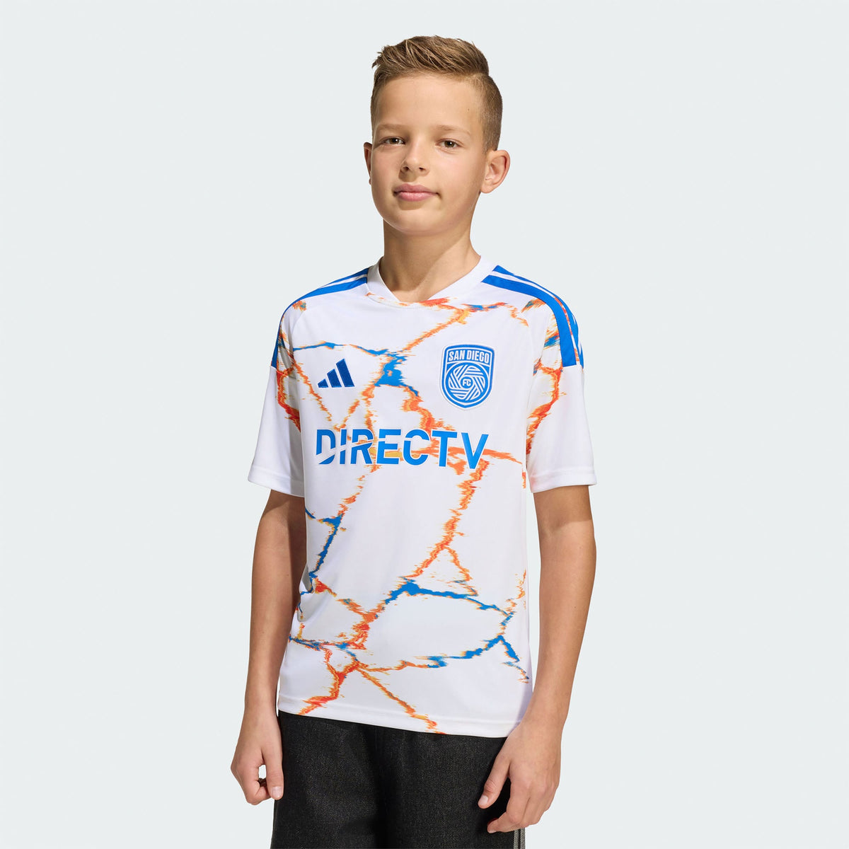 Youth San Diego FC White 2026 Unprecedented Unity Kit Replica Jersey