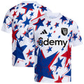 Youth San Jose Earthquakes White 2026 Americana Pre-Match Jersey