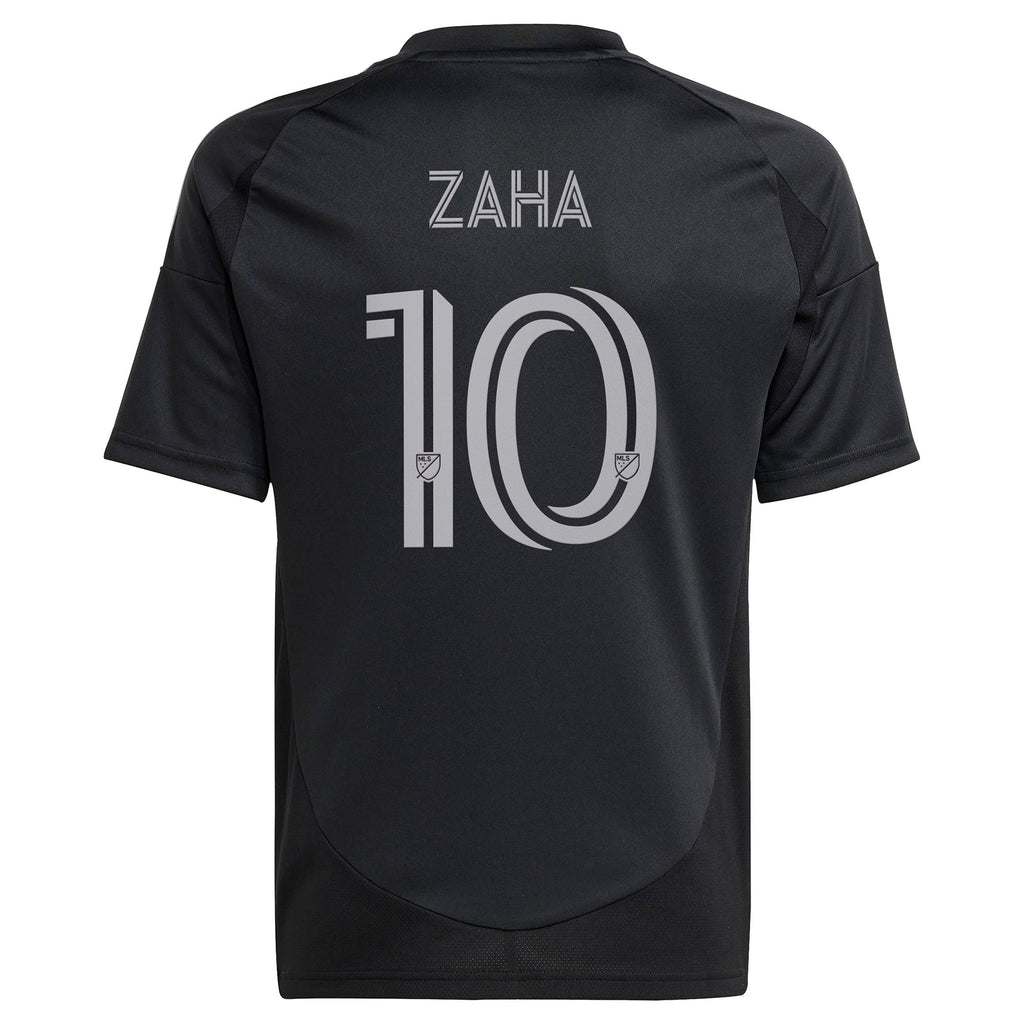 Youth Charlotte FC Wilfried Zaha Black 2025 Fortress Kit Replica Player Jersey