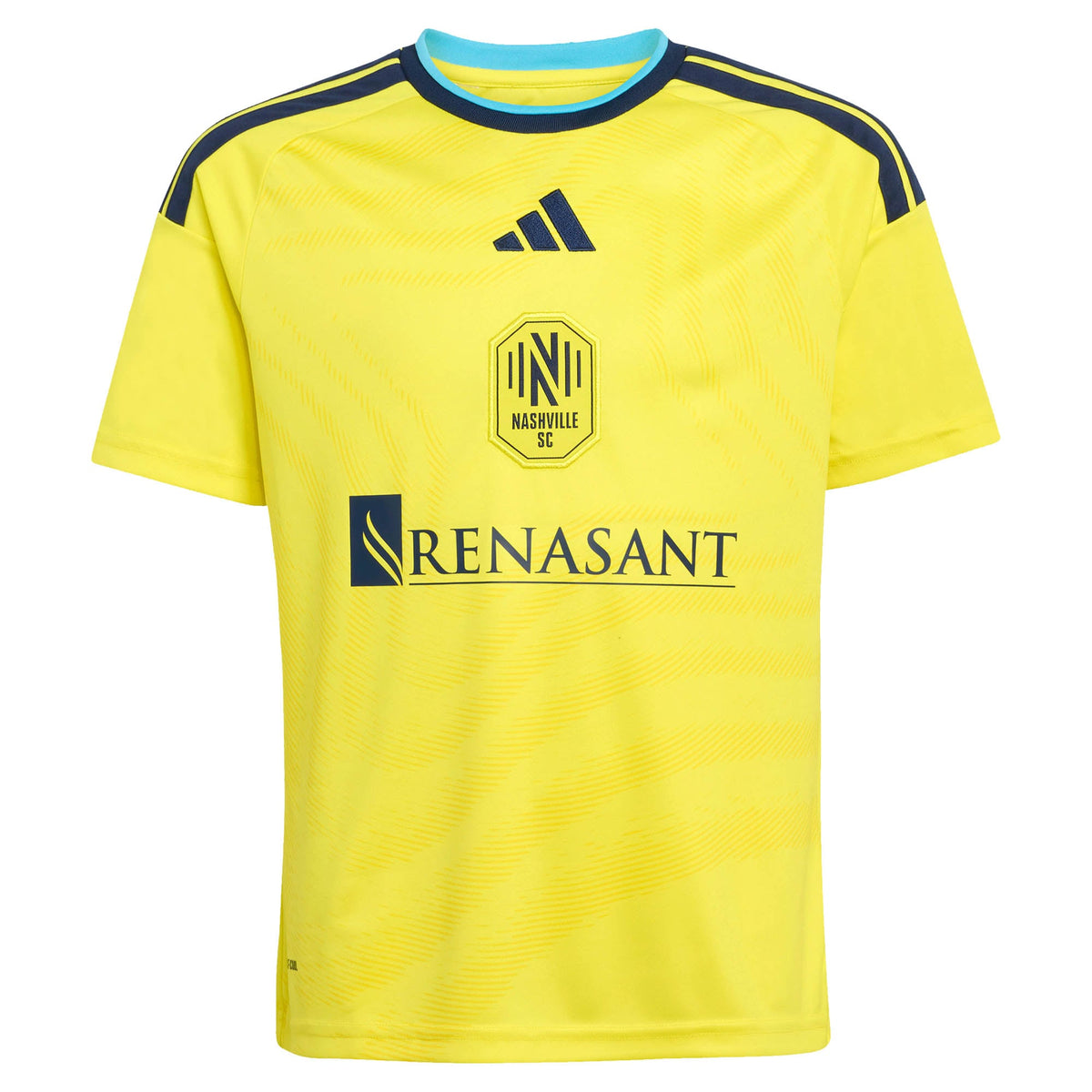 Youth Nashville SC Yellow 2026 The Reverb Kit Replica Jersey