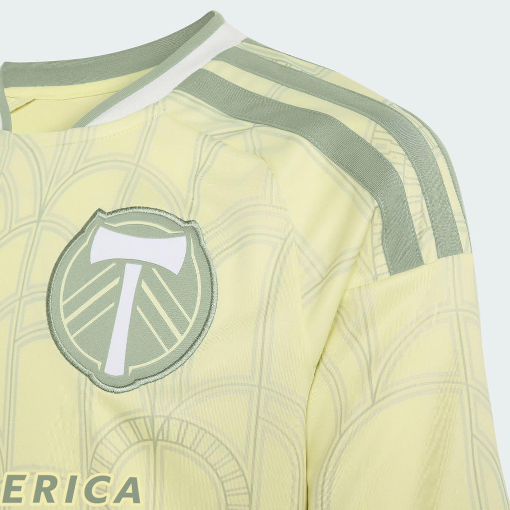 Youth Portland Timbers Yellow 2026 Civic Stadium Kit Replica Jersey