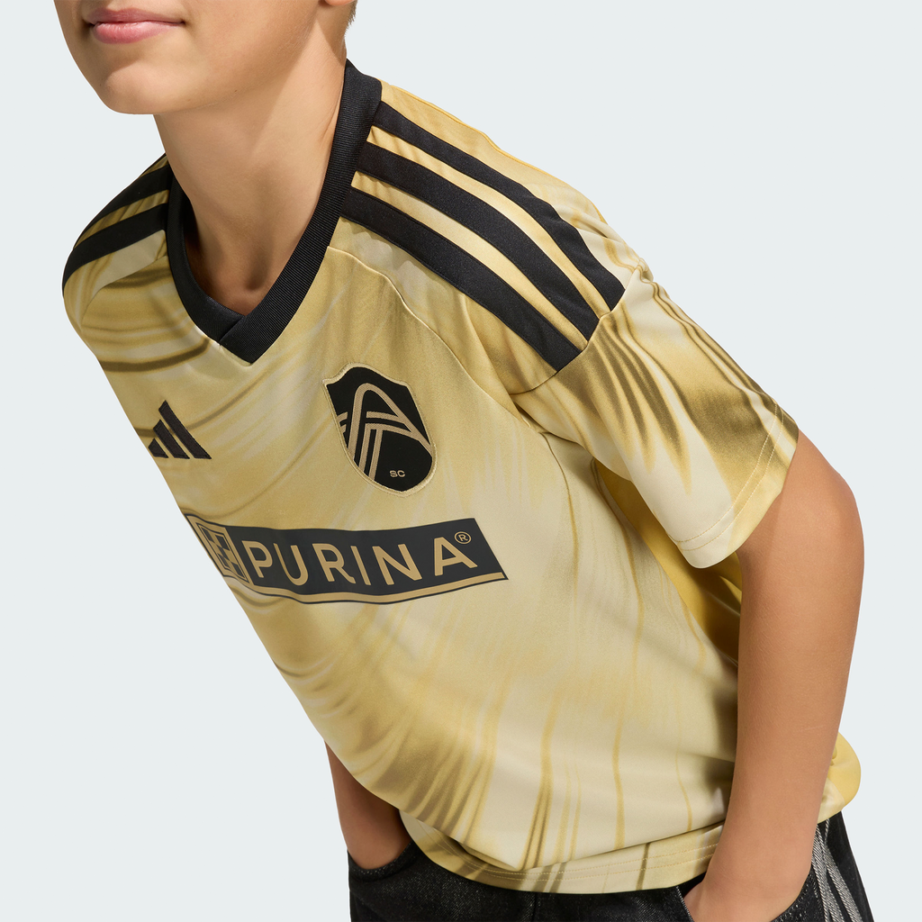Youth St. Louis CITY SC Yellow 2026 The Tina Turner Kit Replica Jersey